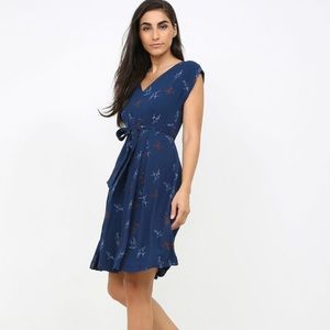 Louche Gratia Navy Dress